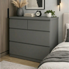 Фото Комод Мириам М1 антрацит 700/800/450  - Магазин MASMART