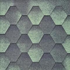 Фото Битумная черепица Brava Sota Green 3 м.кв/уп  - Магазин MASMART
