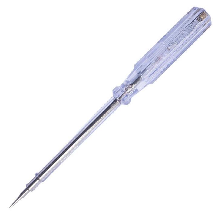 Фото Индикатор-отвертка e.tool.test04 190х4 прямой шлиц АС100-500В t001104 - Магазин MASMART