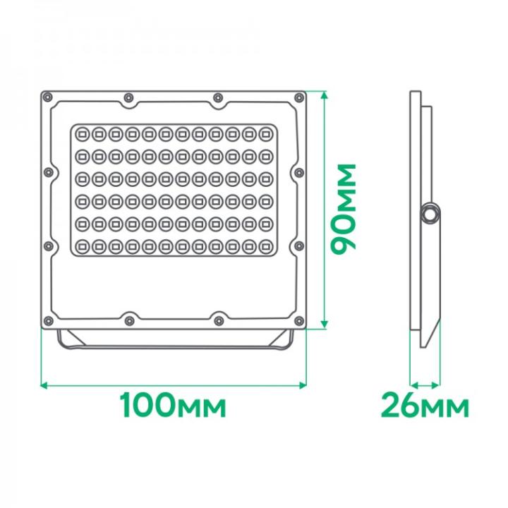 Фото Прожектор LED Ardero LL-3020ARD PRO 20W 6500K  - Магазин MASMART