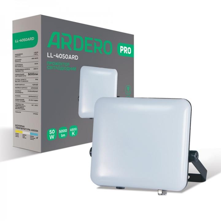 Фото Прожектор LED Ardero LL-4050ARD PRO 50W 6500K - Магазин MASMART