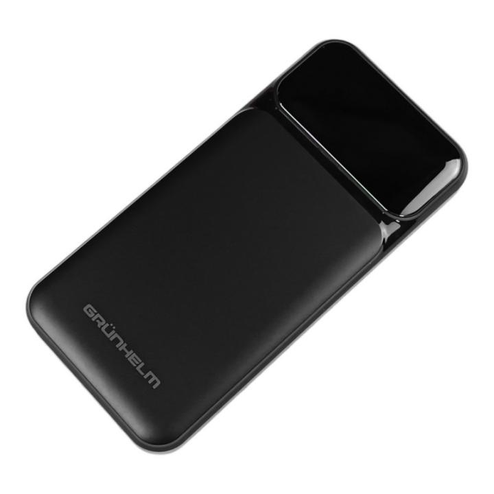 Фото Повербанк 10000 mAh Grunhelm швидка зарядка 22.5W (GP-10BQC)  - Магазин MASMART