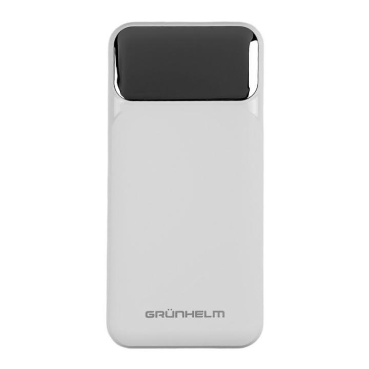 Фото Повербанк 20000 mAh Grunhelm быстрая зарядка 22.5W (GP-20WQC) - Магазин MASMART