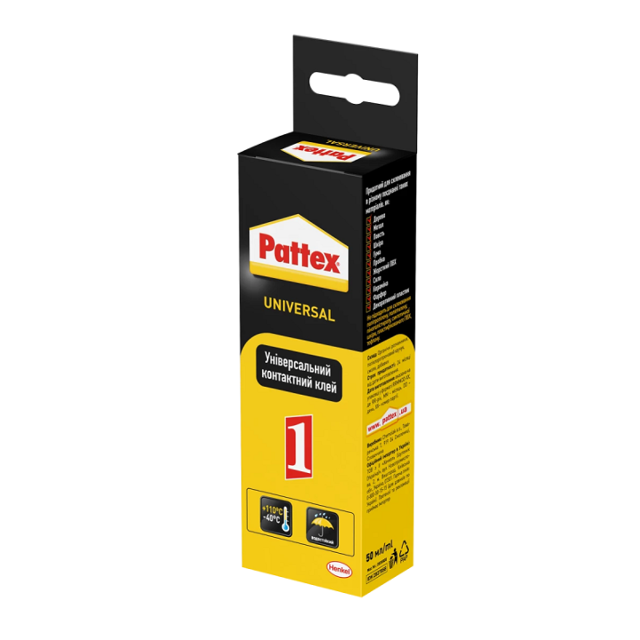 Фото Клей контактний Pattex Universal 50 мл - Магазин MASMART