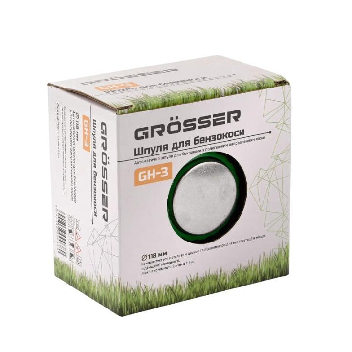 Фото Шпуля для бензокосы Grosser GH 3 Ø118 мм - Магазин MASMART