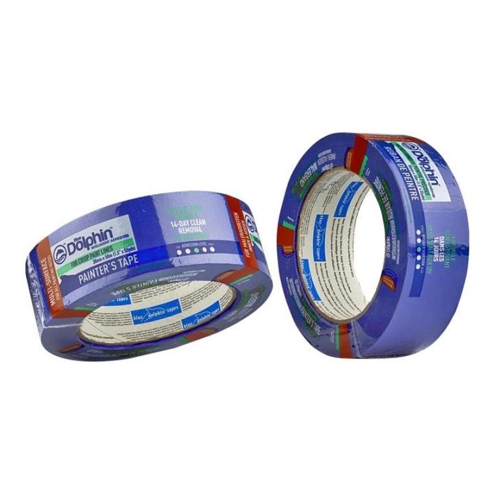 Фото Стрічка малярна 48 мм (50 м) BlUE DOLPHIN 01-1-03 - Магазин MASMART