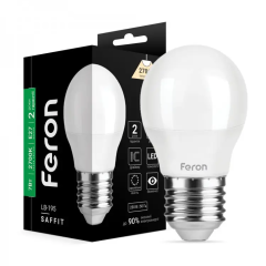 Фото Лампа LED Feron LB-195 G45 7W E27 2700K 720Lm  - Магазин MASMART