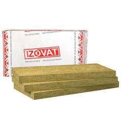 Фото Базальтовая вата Izovat 80 (1000х600х100) 2,4 кв.м  - Магазин MASMART