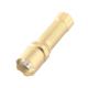 Фото Фонарь ручной LED Quantum QM-FL1044 Minik gold 3W LED с USB  - Магазин MASMART