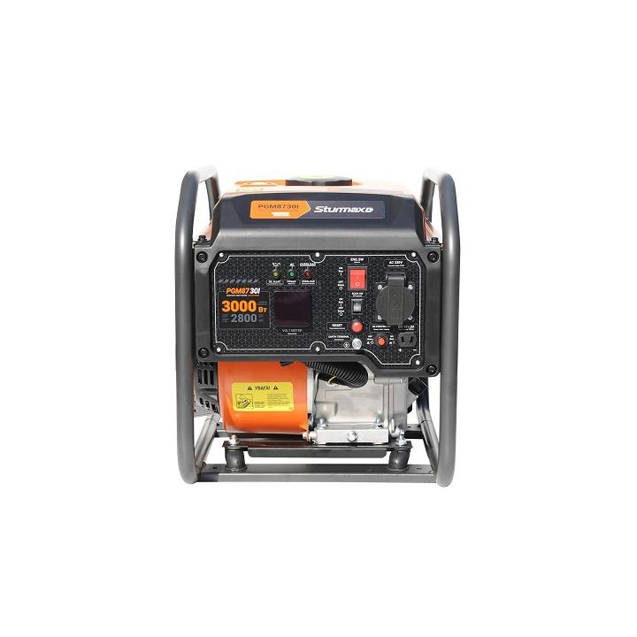 Фото Генератор бензиновий інверторний 2,8/3,0 кВт Sturmax PGM8730I  - Магазин MASMART