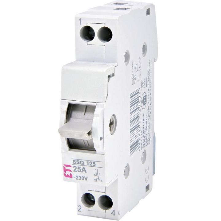 Фото Переключатель нагрузки ETI SSQ 140 1-0-2 1p 40A (2421415) - Магазин MASMART