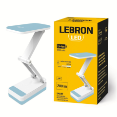 Фото Лампа настільна LED LEBRON L-TL-L-09 4W 2700-6500K Li-ion...  - Магазин MASMART