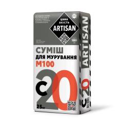 Фото Суміш для мурування цегли М100 Artisan С-20 25 кг  - Магазин MASMART