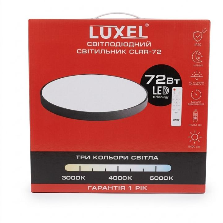 Фото Светильник LED LUXEL CLRR-72 72W 3000K-6000K с пультом  - Магазин MASMART