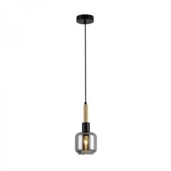 Фото Світильник підвісний Ardero DENVER BL1411-1 E14 чорний  - Магазин MASMART