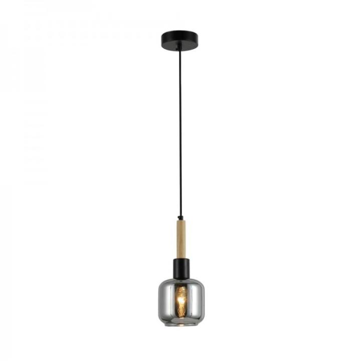 Фото Светильник подвесной Ardero DENVER BL1411-1 E14 черный - Магазин MASMART