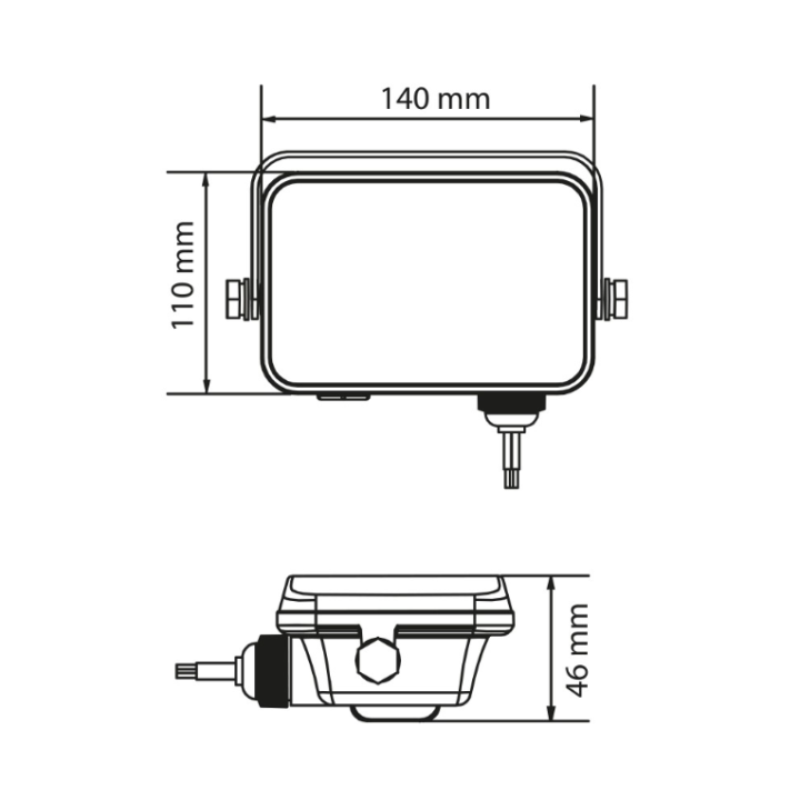 Фото Прожектор LED LEBRON L-LFmd-3065 30W 6500K 2550Lm (17-08-03)  - Магазин MASMART