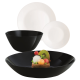 Фото Сервіз столовий LUMINARC Lillie Black&White 19 предметів X1202  - Магазин MASMART
