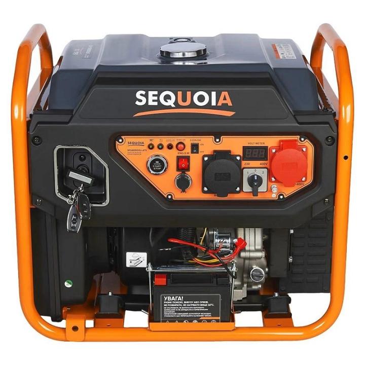 Фото Генератор інверторний бензиновий SEQUOIA SPG8000iEU-ATS 7,0/8,0кВт електростарт  - Магазин MASMART