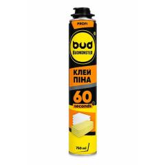 Фото Клей-пена 60 секунд Budmonster 750 мл (под пистолет)  - Магазин MASMART