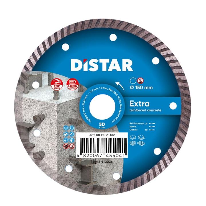 Фото Диск алмазний 150/22,2 Distar Extra (10115028012) - Магазин MASMART