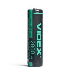 Фото Аккумулятор Videx литий-ионный 18650-P (защита) 2800mAh  - Магазин MASMART