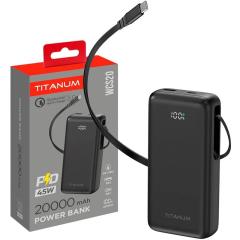 Фото Power Bank Портативна батарея Titanum WCS20 PD45W 20000...  - Магазин MASMART