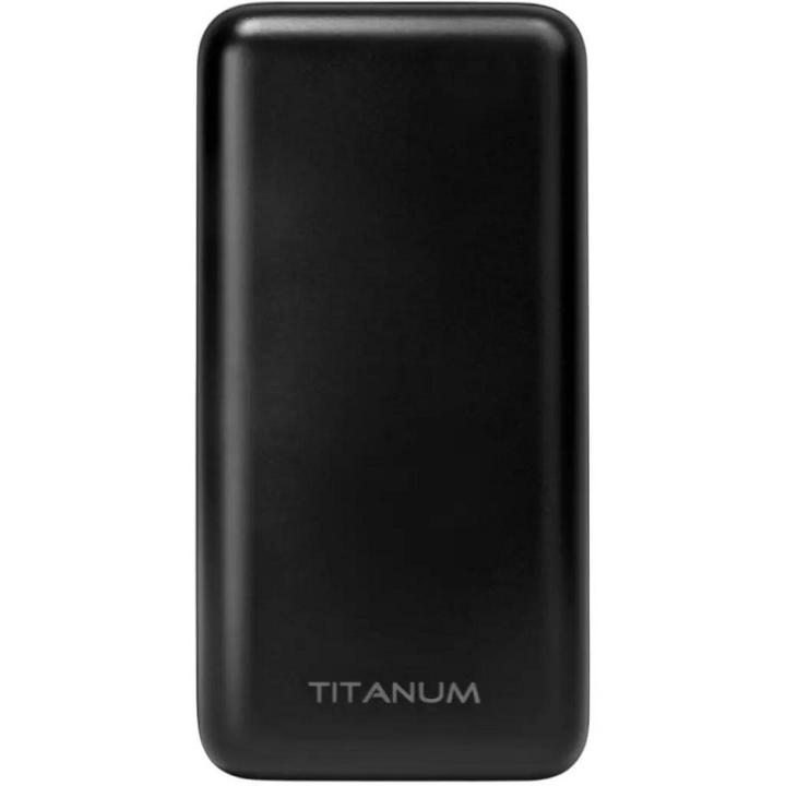 Фото Power Bank Портативна батарея Titanum WCS20 PD45W 20000 mAh Black (TPB-WCS20-B)  - Магазин MASMART