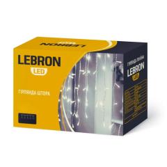 Фото Гирлянда LED Lebron Штора 3х2 м 320LED (белый свет) 15-18-78  - Магазин MASMART