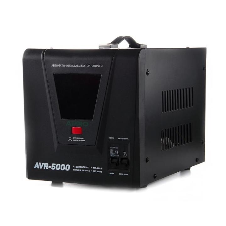 Фото Стабилизатор напряжения релейный APRO AVR-5000 ВА 4000 Вт - Магазин MASMART