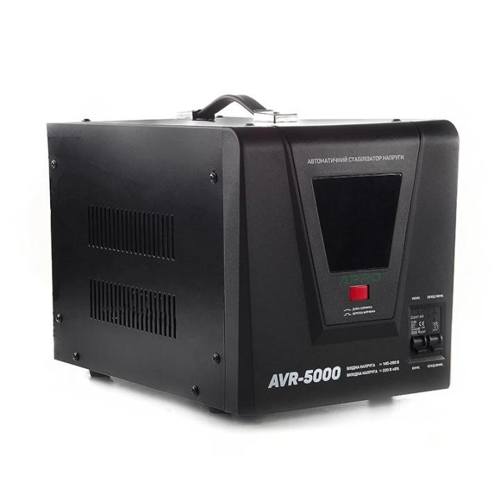 Фото Стабилизатор напряжения релейный APRO AVR-5000 ВА 4000 Вт  - Магазин MASMART