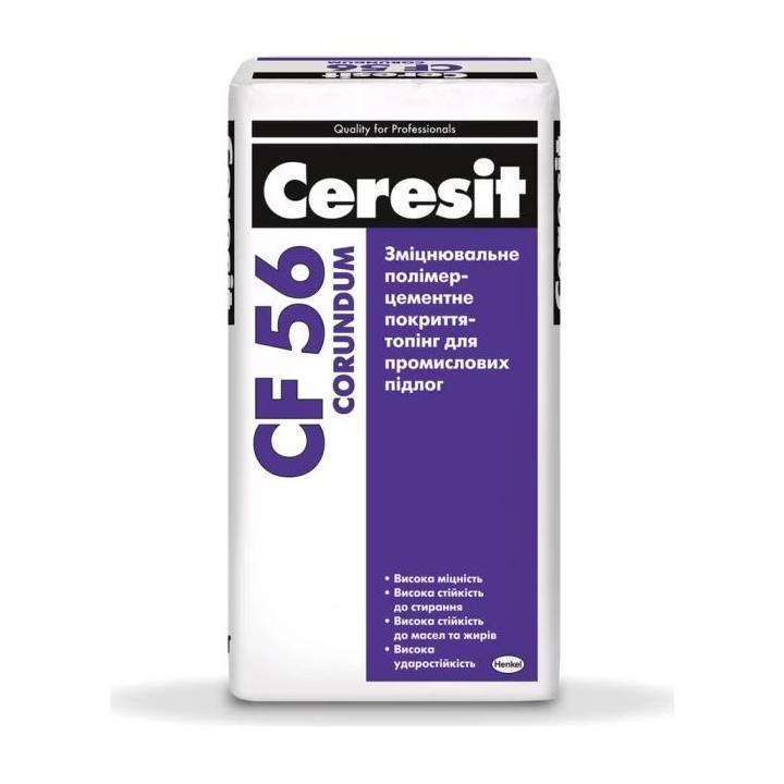 Фото Топінг Ceresit CF56 Corundum 25 кг для промислових підлог - Магазин MASMART