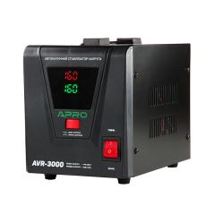 Фото Стабілізатор напруги релейний APRO AVR-3000 ВА 2400 Вт  - Магазин MASMART